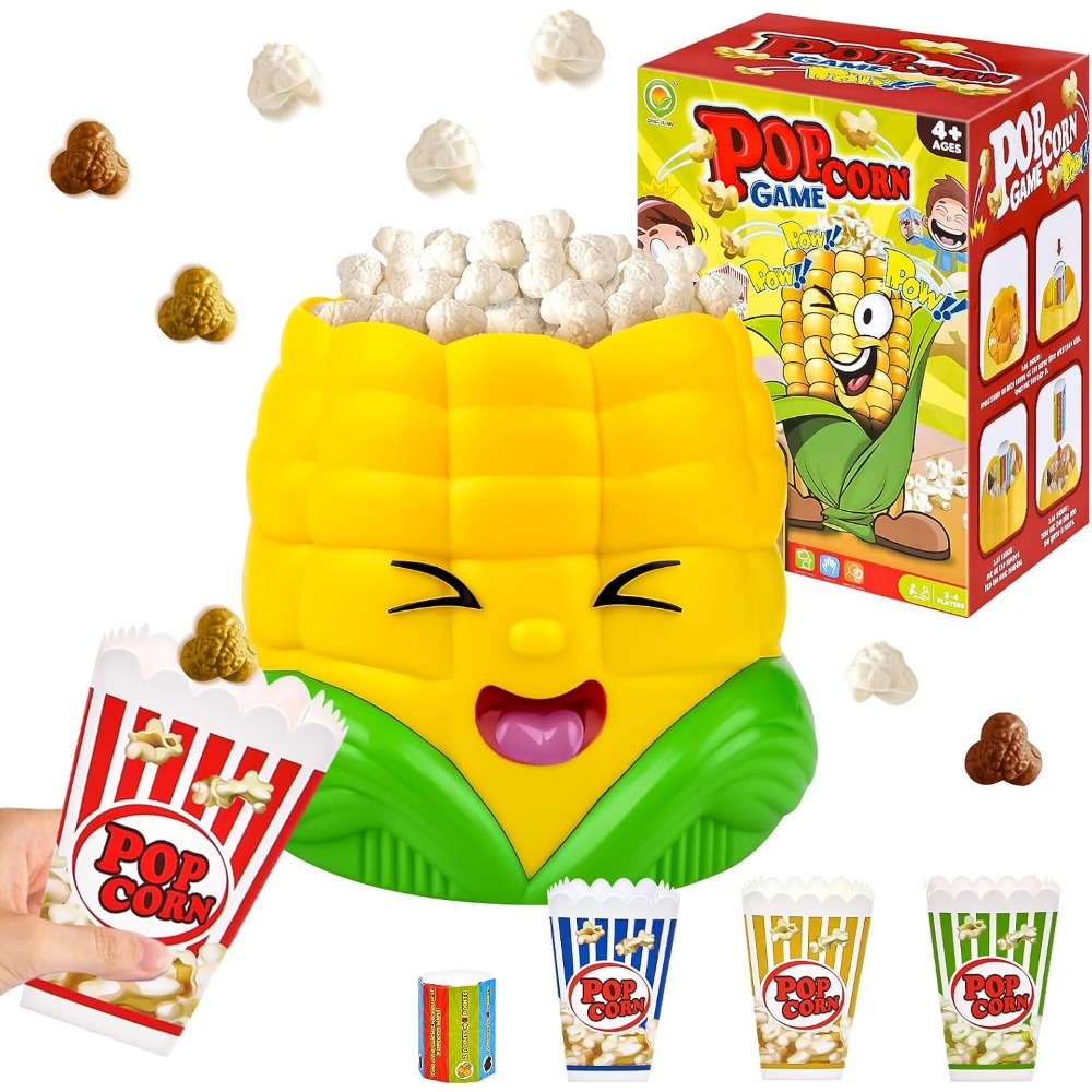 Party Games Night - Pop Up Patlamış Mısır Oyunları, 3-8