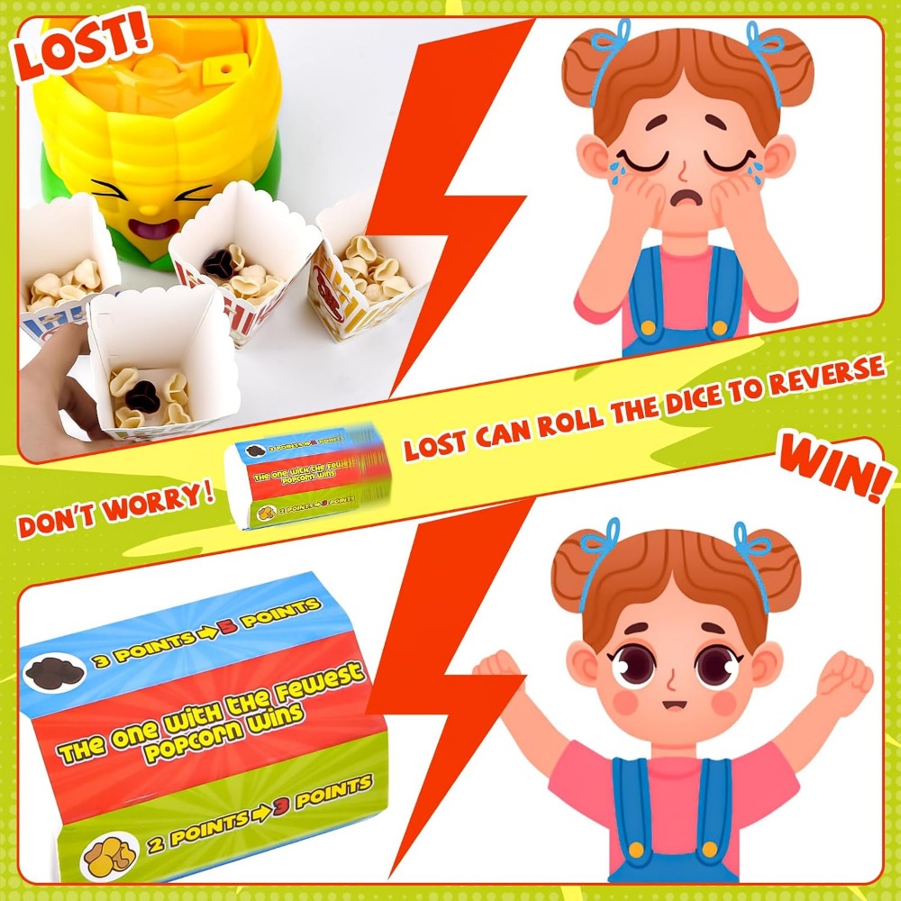 Pop Up Patlamış Mısır Oyunları - Party Games Night incelemesi ve fiyatı